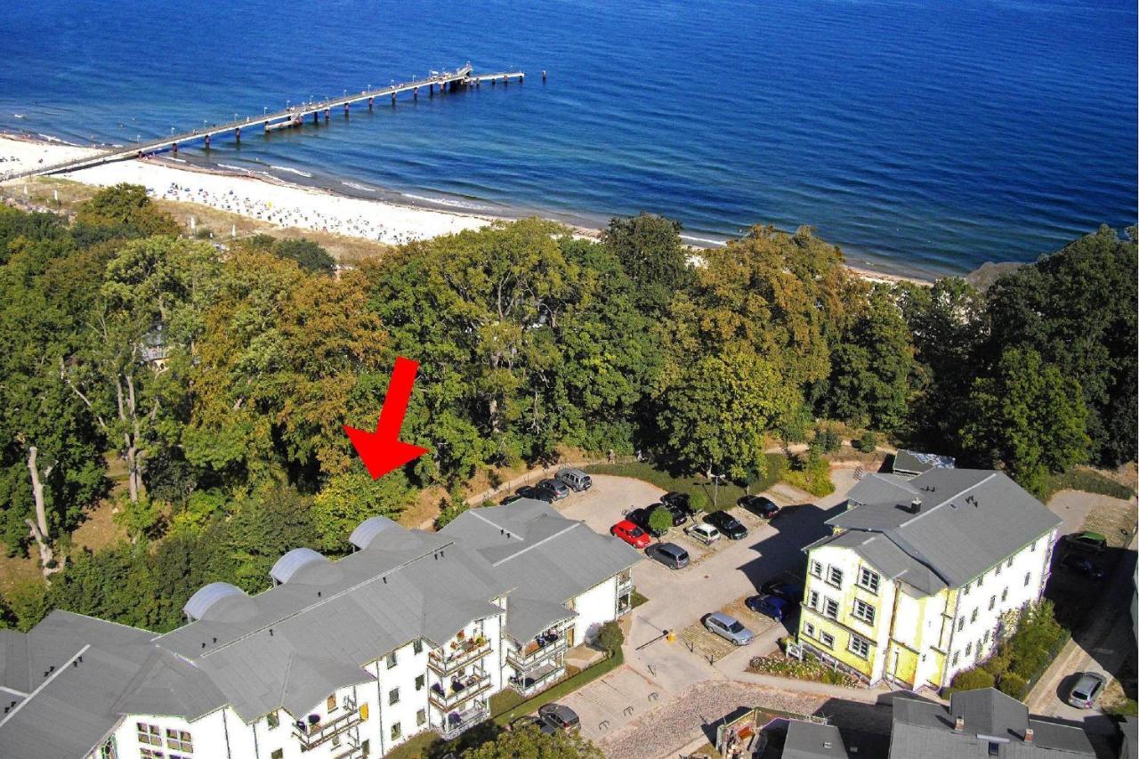 Strandnah, Balkon, Ahoi Erlebnisbad Gratis In Sellin - Strandresidenz Brandenburg Fewo 36 Goehren  Exteriör bild